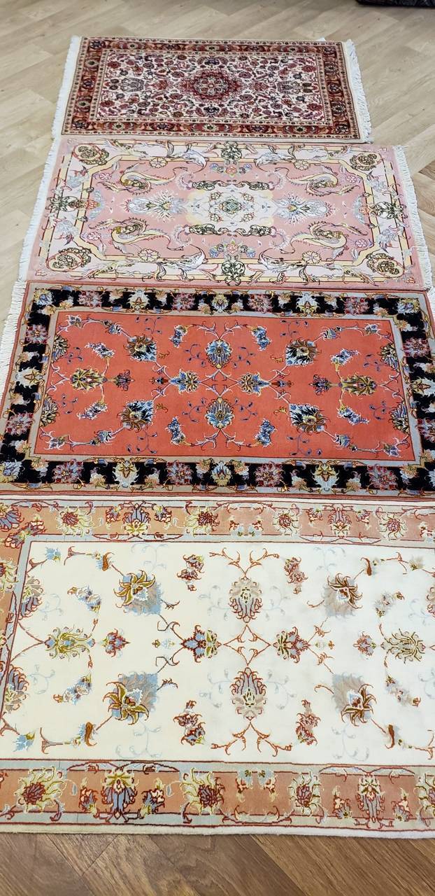 coral handmade persian rugs