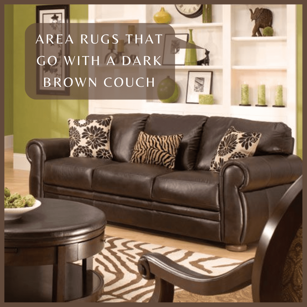 Dark Brown Sofa What Color Rug Baci Living Room