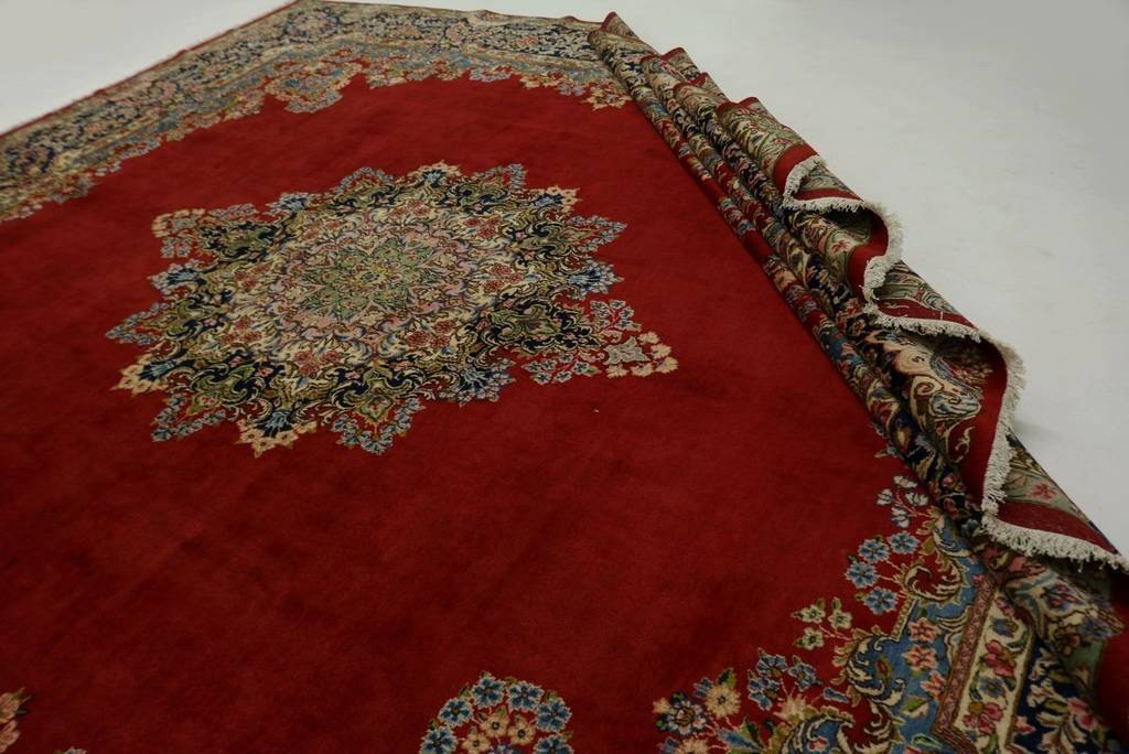 TRADITIONAL RED AREA RUG EXTRA LARGE